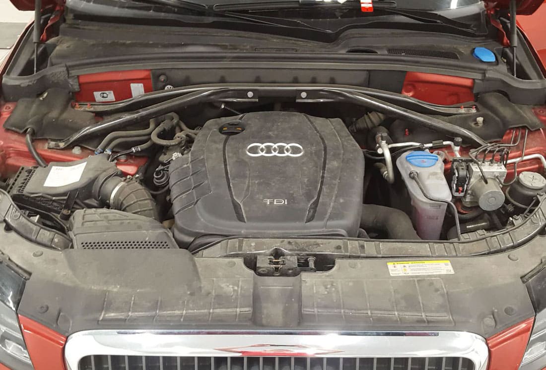 Зарядка аккумулятора Audi