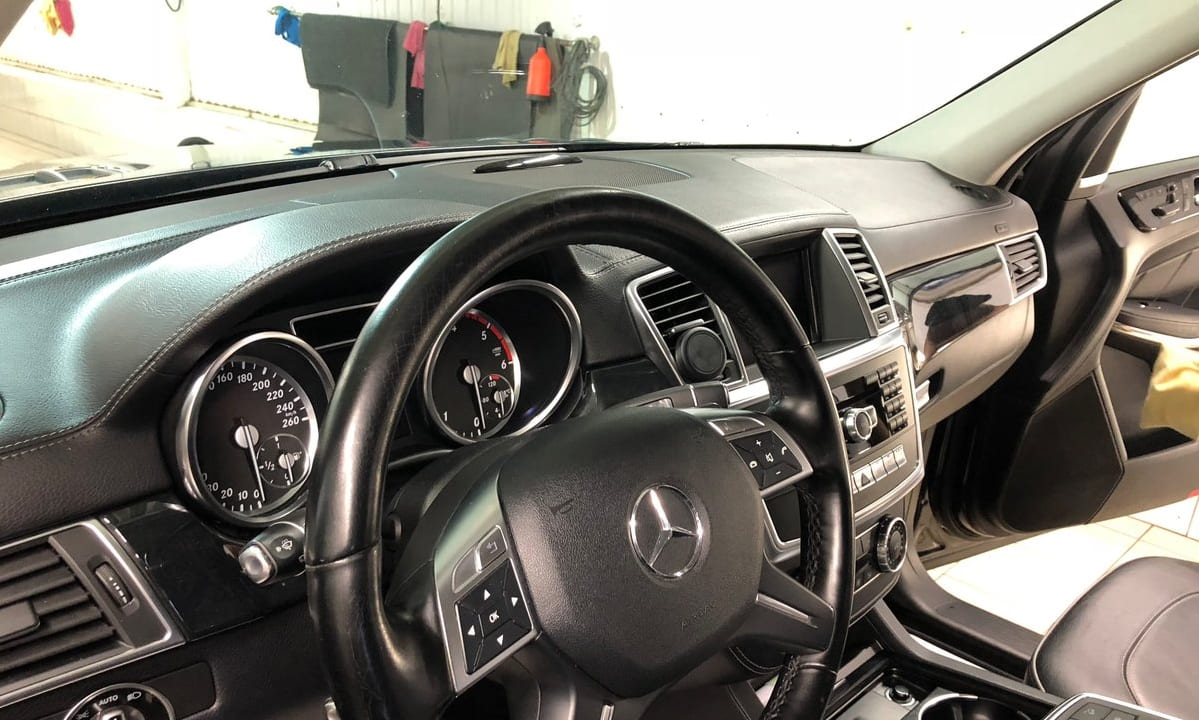 Разблокировка руля Mercedes