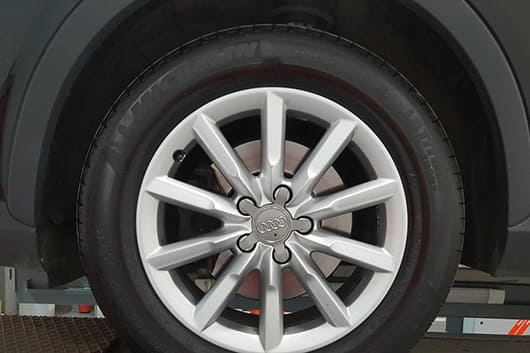 Снять секретку с колеса Audi A3