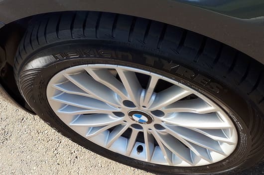 Снять секретку с колеса BMW 7