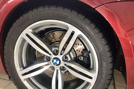 Снять секретку с колеса BMW X3