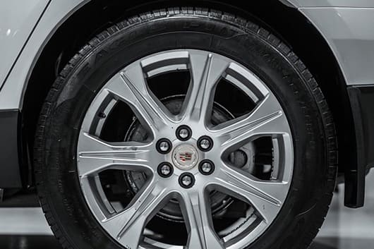 Снять секретку с колеса Cadillac SRX