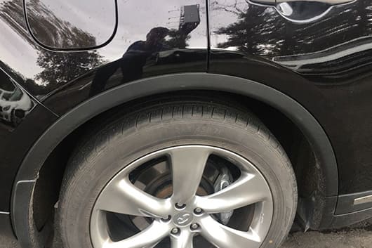 Снять секретку с колеса Infiniti I