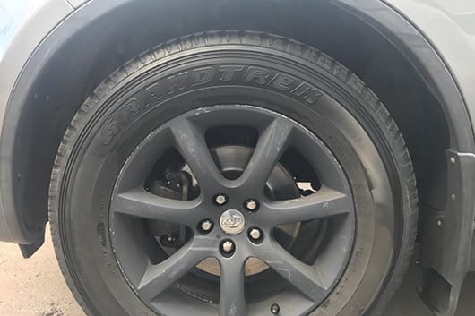 Снять секретку с колеса Infiniti QX80
