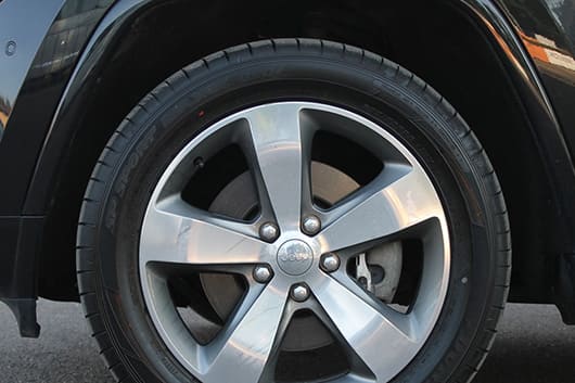 Снять секретку с колеса Jeep Patriot