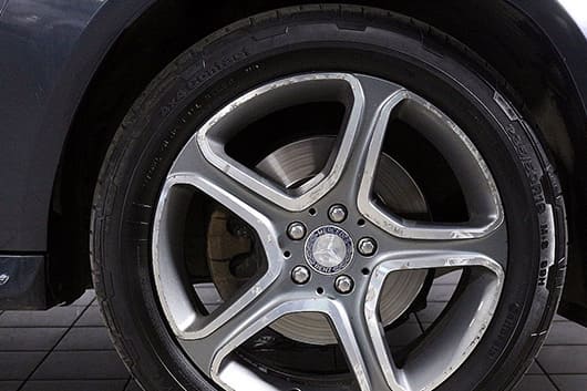 Снять секретку с колеса Mercedes GLE Class