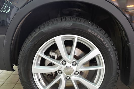 Снять секретку с колеса Nissan Navara