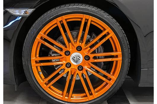 Снять секретку с колеса Porsche Cayman