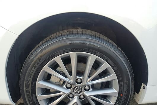 Снять секретку с колеса Toyota Highlander
