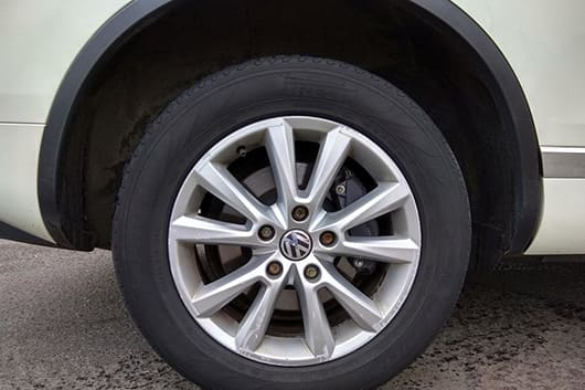 Снять секретку с колеса Volkswagen Caddy