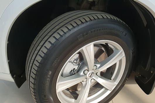 Снять секретку с колеса Volvo S80