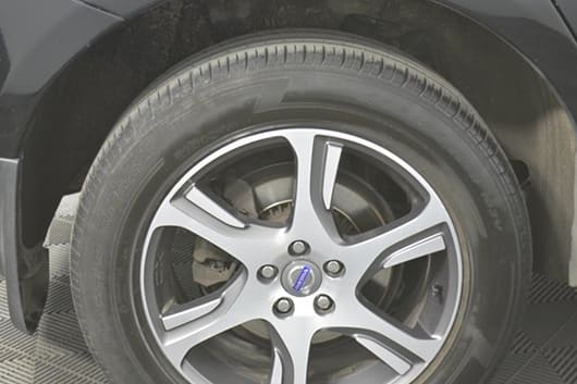 Снять секретку с колеса Volvo V70
